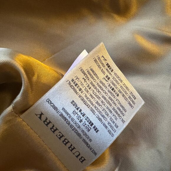 BURBERRY Cashmere & Wool UndercoatVest Warmer EU52 US42 XL - Picture 8 of 15